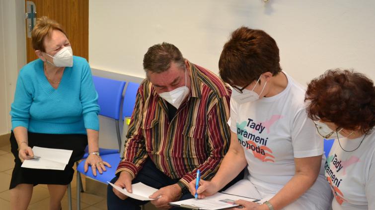 V Luhačovicích otevřeli očkovací centrum