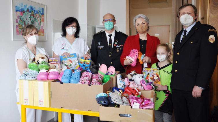 Hasiči z Velkých Karlovic ukázali, že mají dobré srdce