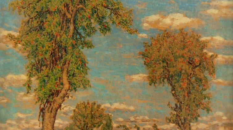 Krajská galerie vystavuje obrazy pozapomenutého českého krajináře Jana Honsy