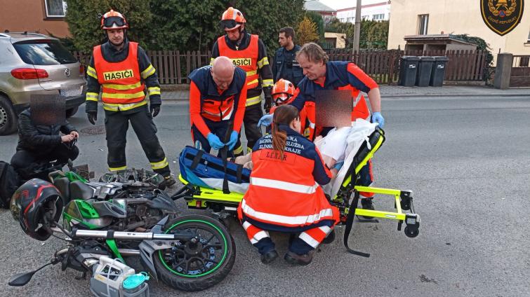 Teplé počasí láká motorkáře. První nehody na sebe nenechaly dlouho čekat