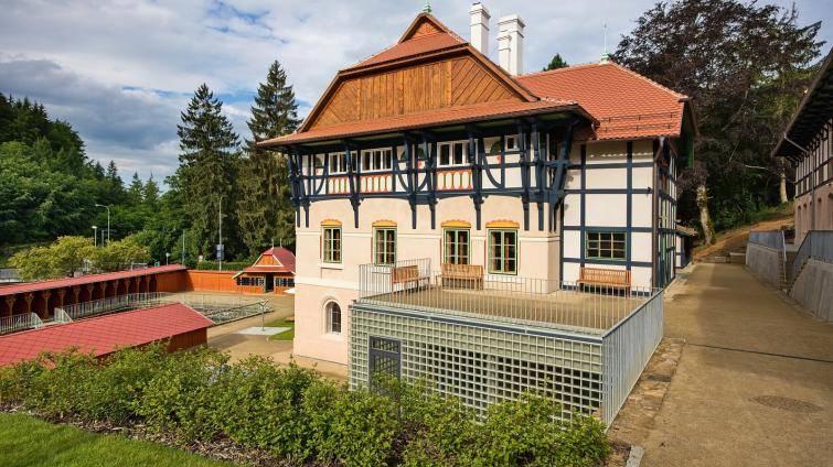 Luhačovické lázně získaly prestižní ocenění za obnovu Slunečních lázní 