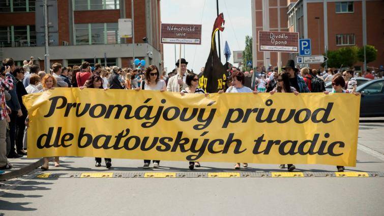 První máj ve Zlíně nabídne celodenní program na náměstí Míru i tradiční průvod městem