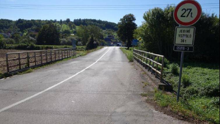 Přestavba silničního mostu u Veletin si vyžádá úplnou uzavírku