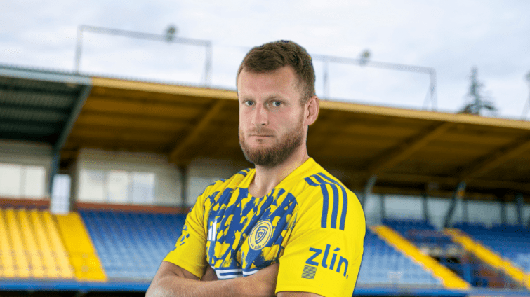  První posilou Zlína je obránce Křapka. Na Letnou přišel z Bohemians 1905