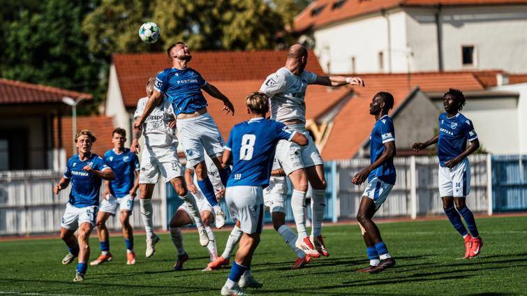 Slovácko na úvod přípravy remizovalo s rezervou Ostravy. V závěru se trefil Kvasina 