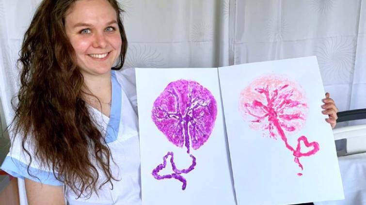 Porodnice ve Valašském Meziříčí nabízí rodičkám unikátní otisk placenty