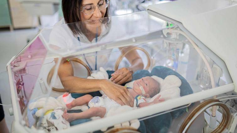 Vojtovu metodu cvičí v Baťově nemocnici i s nedonošenými dětmi