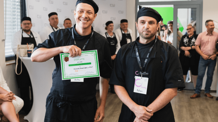 Zlínská menza získala zlato za udržitelné vaření. Kuchaři vsadili na lokální jídla