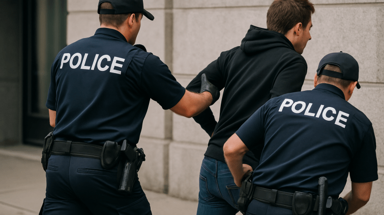 Celostátně hledaného muže našli ve Zlíně. Před policisty se zamkl v domě