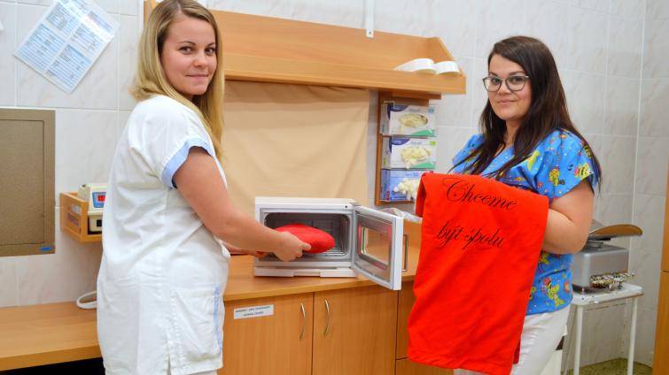 Nový ohřívač ručníků ocení sestřičky a hlavně nejmenší miminka