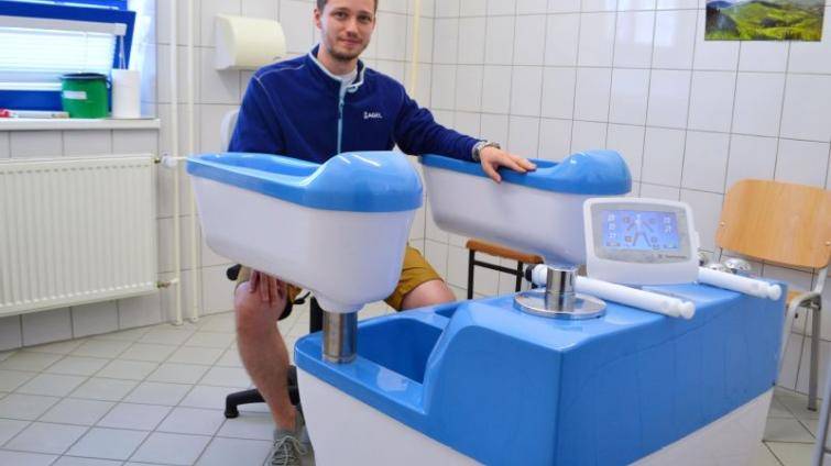 Nová hydrogalvanická lázeň pomáhá léčit různorodé zdravotní obtíže