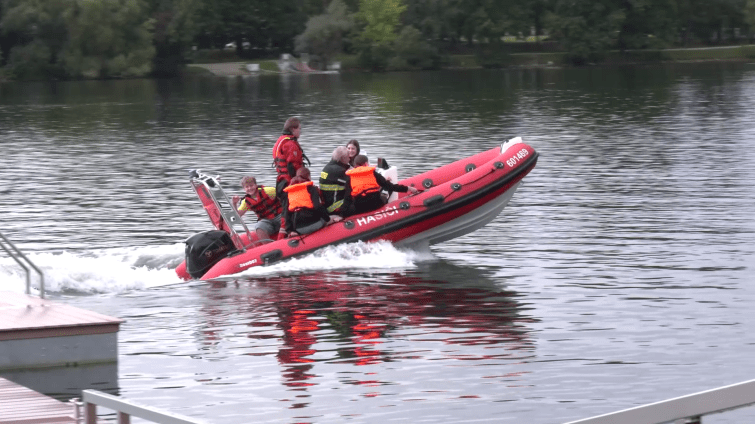 O bezpečnosti i záchraně života se poučili osmáci od složek IZS