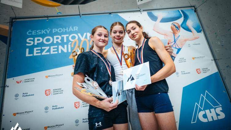 Zlínští lezci získali na Mistrovství ČR v boulderingu tři cenné kovy