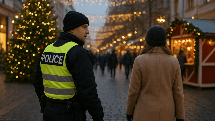 Policie v adventním čase posiluje kontroly na veřejných prostranstvích