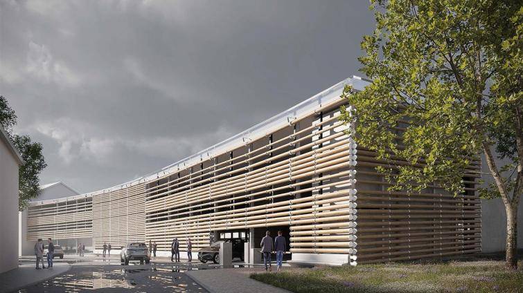 V centru Valašského Meziříčí má vyrůst třípodlažní parkovací dům