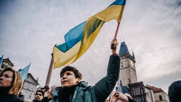 Na náměstí ve Zlíně se uskuteční shromáždění Společně za Ukrajinu. Bude zde k vidění i třímetrová maketa dronu