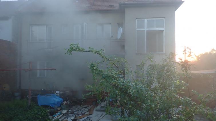 Požár v Kunovicích