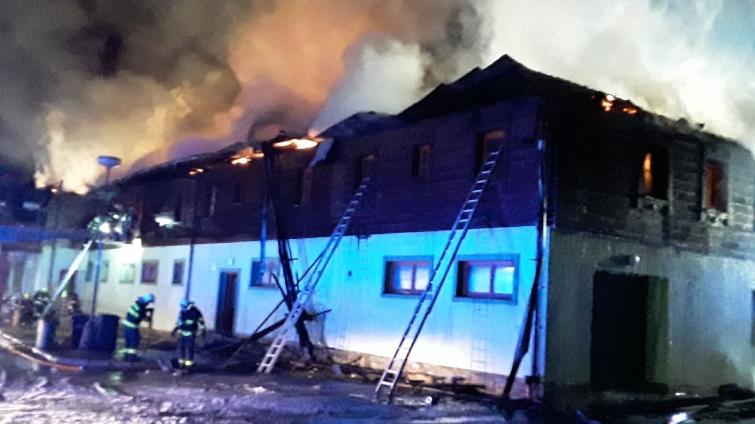 požár v Moravském Písku