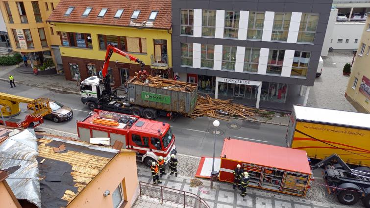 Silné bouřky zasáhly také Zlínský kraj, nejhůř jsou na tom Luhačovice