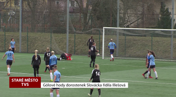 Gólové hody fotbalových dorostenek řídila Illešová
