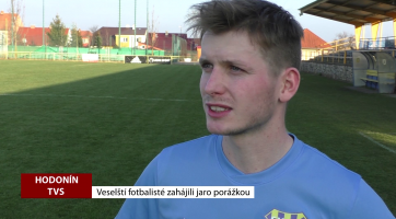 Veselští fotbalisté zahájili jaro porážkou