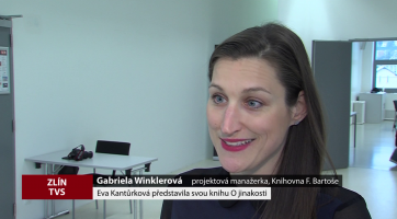Eva Kantůrková představila svou knihu O jinakosti