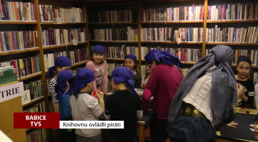 Knihovnu v Babicích ovládli piráti