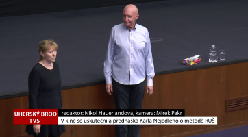 Přednáška Karla Nejedlého v Uherském Brodě