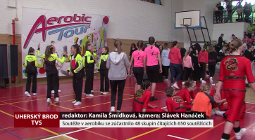 Soutěže v aerobiku se zúčastnilo 650 soutěžících