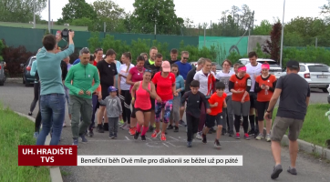 Benefiční běh Dvě míle pro diakonii se běžel už popáté