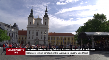 Děkanátní setkání schol zakončilo vystoupení skupiny Good Work