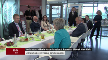 Zlínský kraj ocenil férové zaměstnavatele