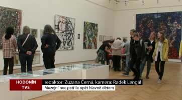 Muzejní noc patřila v Hodoníně hlavně dětem