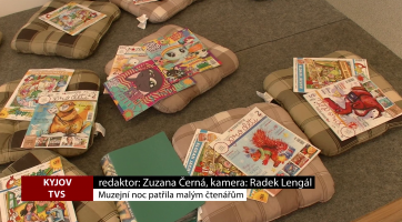 Muzejní noc patřila malým čtenářům