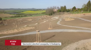 Slavnostní otevření Lesoparku U Vodojemu