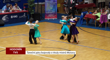 Taneční páry bojovaly o titul mistrů Moravy
