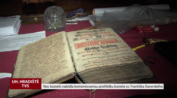 Noc kostelů nabídla komentovanou prohlídku kostela sv. Františka Xaverského