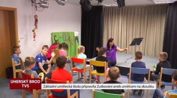 Základní umělecká škola připravila Zuškování aneb umělcem na zkoušku