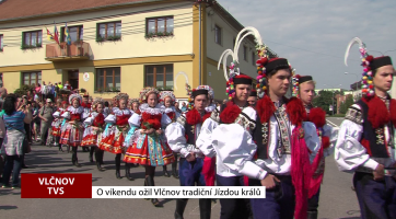 O víkendu ožil Vlčnov tradiční Jízdou králů