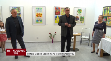 Výstava v galerii vzpomíná na Vlastu Hanáčkovou