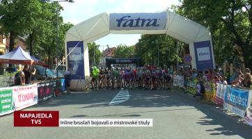 Inline bruslaři bojovali o mistrovské tituly