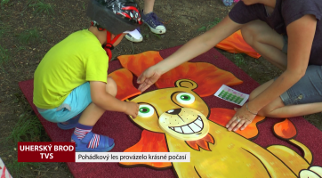 Pohádkový les provázelo krásné počasí