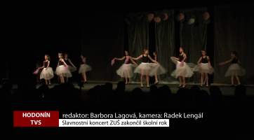 Slavnostní koncert ZUŠ zakončil školní rok