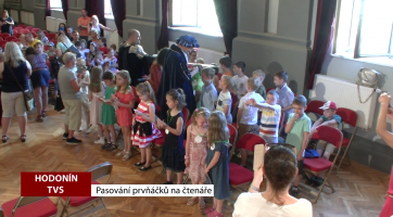 Pasování prvňáčků na čtenáře