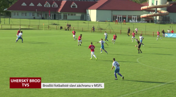 Brodští fotbalisté slaví záchranu v MSFL