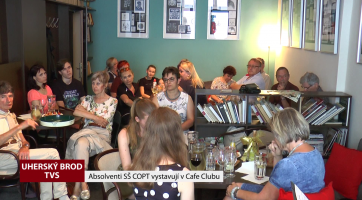 Absolventi SŠ COPT vystavují v Cafe Clubu