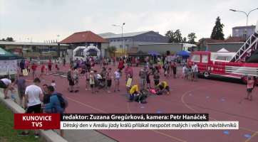 Dětský den přilákal v Areálu jízdy králů nespočet návštěvníků