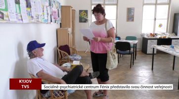 Sociálně-psychiatrické centrum Fénix představilo svou činnost veřejnosti