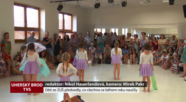 Děti ze ZUŠ předvedly, co všechno se během roku naučily