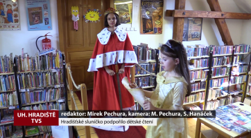 Hradišťské sluníčko podpořilo dětské čtení